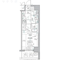 高岳駅 徒歩10分 9階の物件間取画像